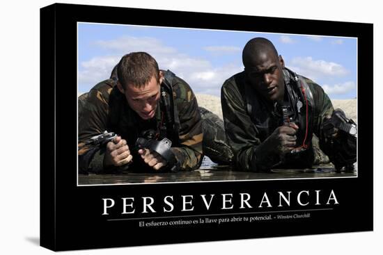 Perseverancia. Cita Inspiradora Y Póster Motivacional-null-Premier Image Canvas