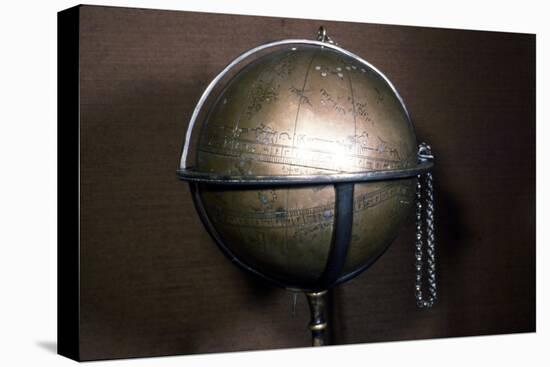 Persian Brass Celestial Globe Brass, engraved and inlaid with silver, 1430-1431-Muhammad ibn Jafar ibn Umar-Premier Image Canvas