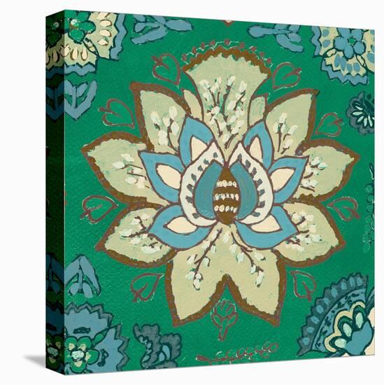 Persian Emerald II-Lanie Loreth-Stretched Canvas