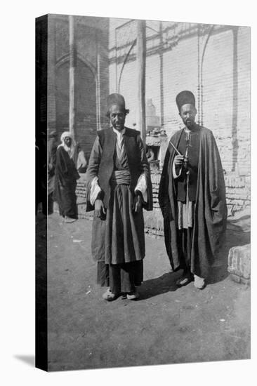 Persian Pilgrims Outside Kazimain Mosque, Iraq, 1917-1919-null-Premier Image Canvas