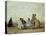 Personnages Sur la Plage-Eug?ne Boudin-Premier Image Canvas