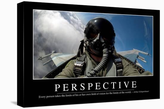 Perspective: Inspirational Quote and Motivational Poster-null-Premier Image Canvas