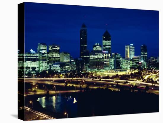 Perth City Skyline, Western Australia, Australia, Pacific-Alain Evrard-Premier Image Canvas