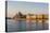 Pest, the River Danube and the Hungarian Parliament Building-Massimo Borchi-Premier Image Canvas