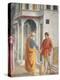 Peter and John, Detail from the Tribute Money-Tommaso Masaccio-Premier Image Canvas