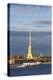 Peter and Paul Fortress on Neva Riverside, St. Petersburg, Russia-Gavin Hellier-Premier Image Canvas