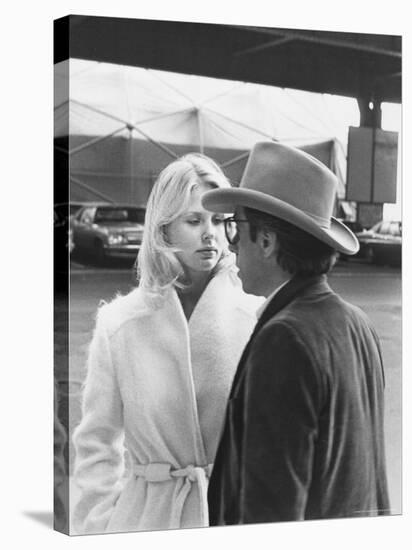Peter Bogdanovich Speaking to Girlfriend, Former Playboy Playmate and Actress Dorothy Stratten-David Mcgough-Premier Image Canvas