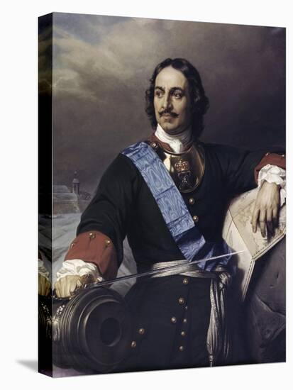 Peter the Great-Paul Delaroche-Premier Image Canvas