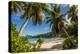 Petit Police Bay Beach, Mahe, Republic of Seychelles, Indian Ocean.-Michael DeFreitas-Premier Image Canvas