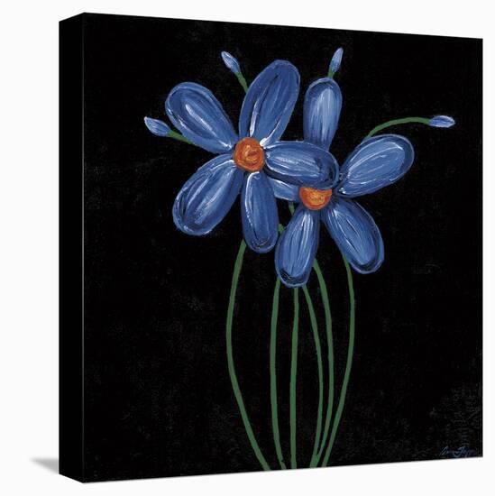 Petite Bleu-Jocelyne Anderson-Tapp-Stretched Canvas
