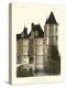 Petite French Chateaux XII-Victor Petit-Stretched Canvas