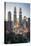 Petronas Towers and Klcc, Kuala Lumpur, Malaysia, Southeast Asia, Asia-Andrew Taylor-Premier Image Canvas