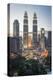 Petronas Towers and Klcc, Kuala Lumpur, Malaysia, Southeast Asia, Asia-Andrew Taylor-Premier Image Canvas