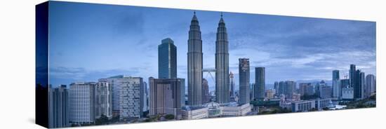 Petronas Towers and Klcc, Kuala Lumpur, Malaysia-Jon Arnold-Premier Image Canvas