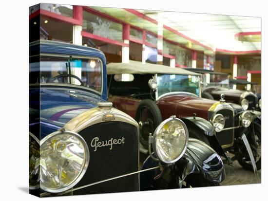 Peugeot Car Museum, Montbeliard, Sochaux, Jura, Doubs, France-Walter Bibikow-Premier Image Canvas