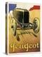 Peugeot Vint Car 1919-null-Premier Image Canvas