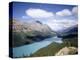 Peyto Lake, Mount Patterson and Mistaya Valley, Banff National Park, Alberta-Geoff Renner-Premier Image Canvas