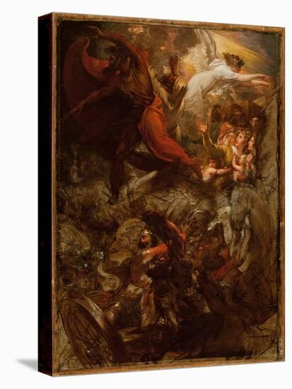 Pharaoh and His Host Lost in the Red Sea, 1792 and after 1800 (Oil on Canvas)-Benjamin West-Premier Image Canvas