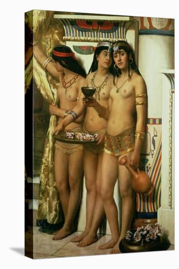 Pharaoh's Handmaidens-John Collier-Premier Image Canvas