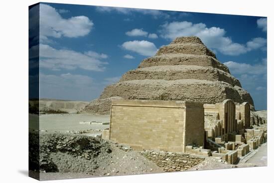 Pharaoh Zozer's Step Pyramid-null-Premier Image Canvas