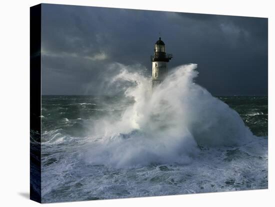 Phare d'Ar-Men I-Jean Guichard-Stretched Canvas
