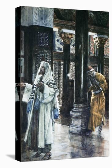 Pharisee and the Publican-James Tissot-Premier Image Canvas
