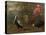 Pheasant, Macaw, Monkey, Parrots and Tortoise-Charles Collins-Premier Image Canvas