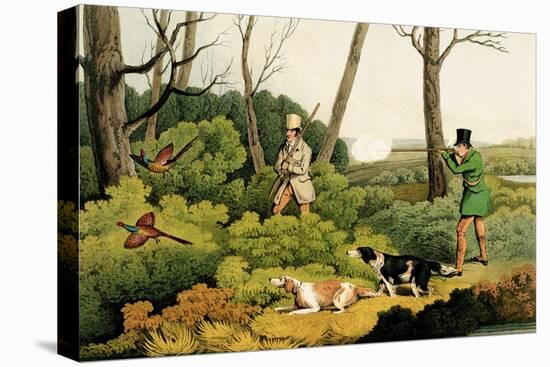 Pheasant Shooting, Pub. by Thomas Mclean, 1820-Henry Thomas Alken-Premier Image Canvas