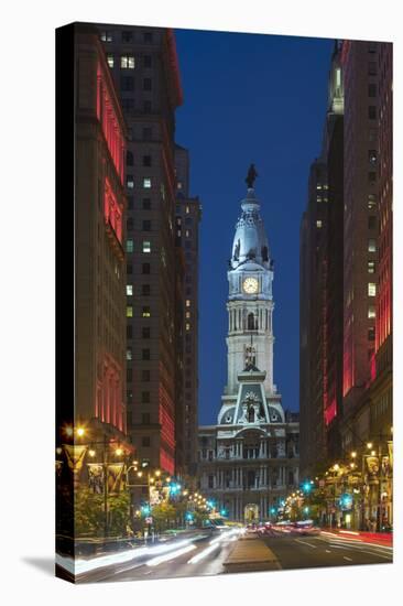 Philadelphia City Hall.-Jon Hicks-Premier Image Canvas