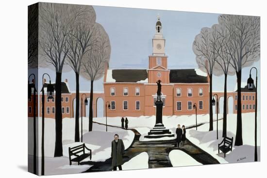 Philadelphia in the Snow-Maggie Rowe-Premier Image Canvas