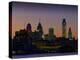 Philadelphia Skyline at Dusk-James Shive-Premier Image Canvas