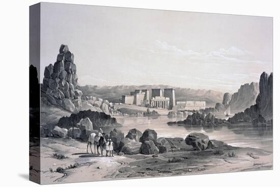 Philae, Looking South, Egypt, 1843-George Moore-Premier Image Canvas