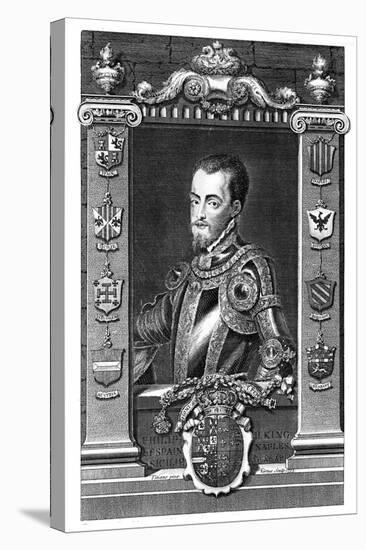 Philip II, King of Spain, (173)-George Vertue-Premier Image Canvas