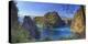 Philippines, Palawan, Coron Island, Kayangan Lake, Elevated View from One of the Limestone Cliffs-Michele Falzone-Premier Image Canvas