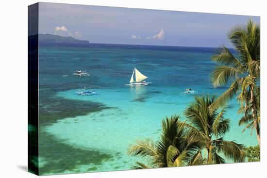 Philippines, Visayas, Boracay Island, Diniwid Beach-Michele Falzone-Premier Image Canvas