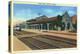 Phoenix, Arizona - Union Depot Exterior View-Lantern Press-Stretched Canvas