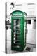 Phone Booth, Kinsale, Ireland-George Oze-Premier Image Canvas