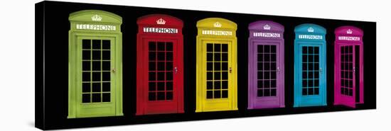 Phone Boxes-Tom Frazier-Stretched Canvas