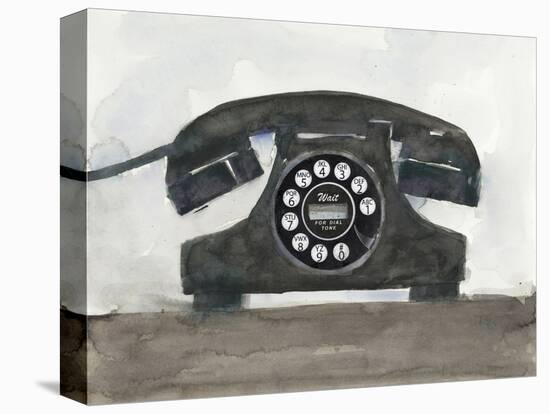 Phoning II-Samuel Dixon-Stretched Canvas