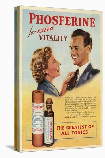 Phosferine, Magazine Advertisement, UK, 1950-null-Premier Image Canvas