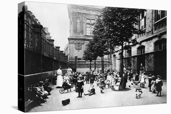 Photograph of Children at School During the Paris Commune, 1871-null-Premier Image Canvas