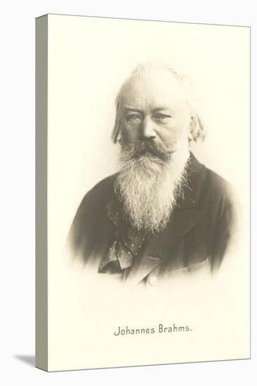 Photograph of Johannes Brahms-null-Stretched Canvas