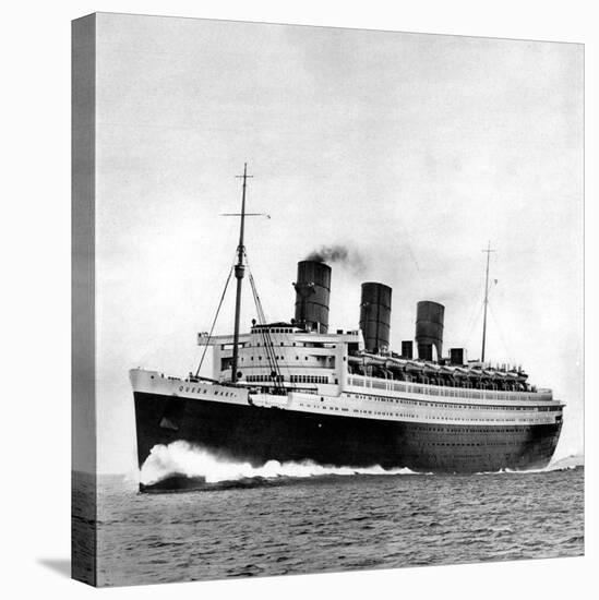 Photograph of the R.M.S. 'Queen Mary' on Sea Trials, Prior to Her Maiden Voyage, May 1936-null-Premier Image Canvas