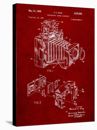 Photographic Camera Accessory Patent-Cole Borders-Stretched Canvas