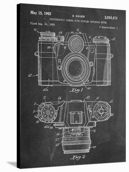 Photographic Camera Patent-null-Stretched Canvas