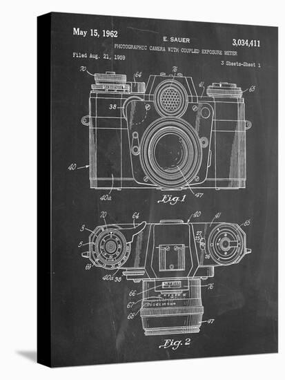 Photographic Camera Patent-null-Stretched Canvas
