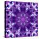 Photographic Mandala Ornament in Purple Tones-Alaya Gadeh-Premier Image Canvas