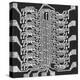 Photographically Produced Computer Circuit Magnified 40 Times-Henry Groskinsky-Premier Image Canvas