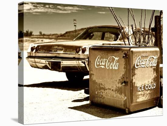 Photography Style, Route 66, Gas Station, Arizona, United States, USA-Philippe Hugonnard-Premier Image Canvas