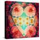 Photomontage from Heart and Flowers-Alaya Gadeh-Premier Image Canvas